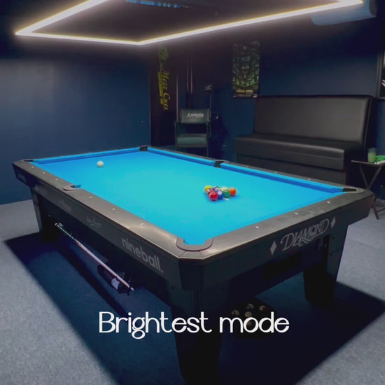 Dimmable Perimeter Billiard Pool Table lights