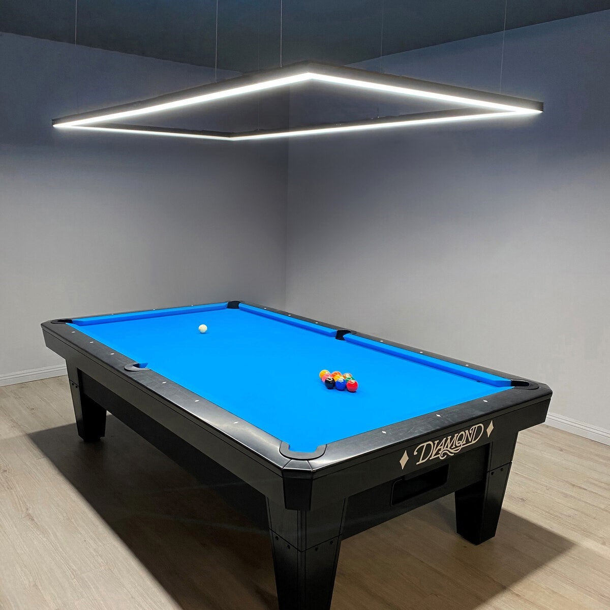 modern Led pool Table Light over 9ft table