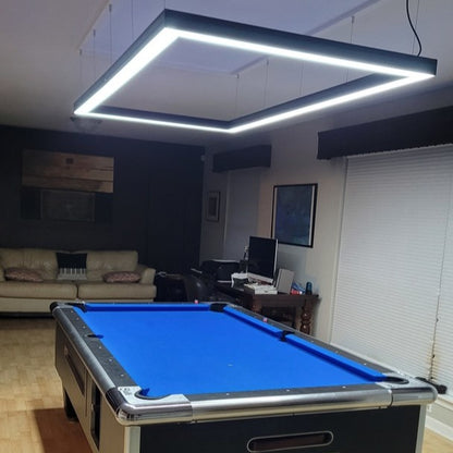 LED pool table light illuminate valley pool table