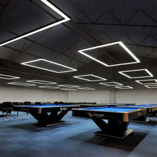 Load image into Gallery viewer, perimeter billiard lights in a billiard pool room
